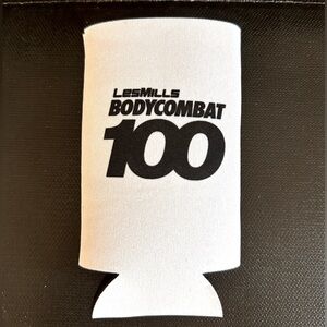 Les Mills BodyCombat 100 tall can coozie